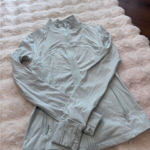 Lululemon Define Jacket light blue color SZ 6 no tag